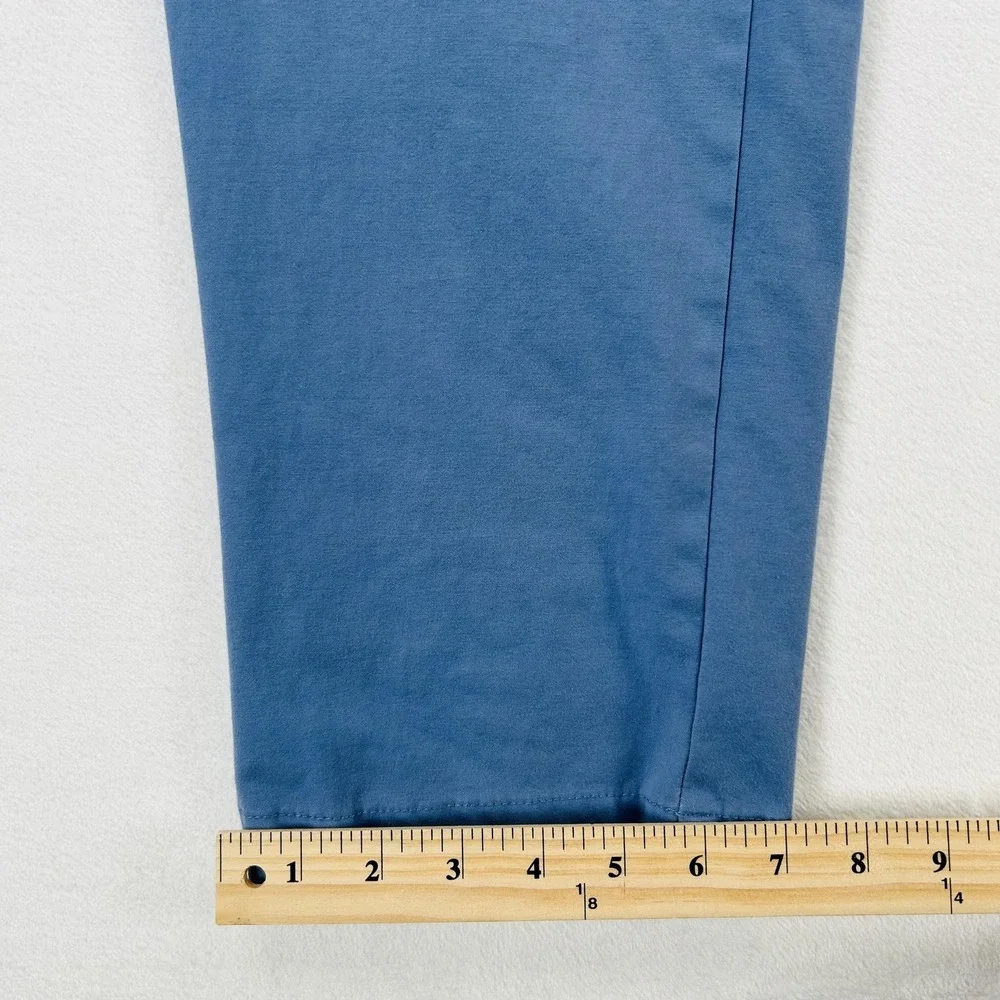 Lauren Ralph Lauren Pants Mens 38x32 Blue Chino Straight Leg Flat Front Cotton